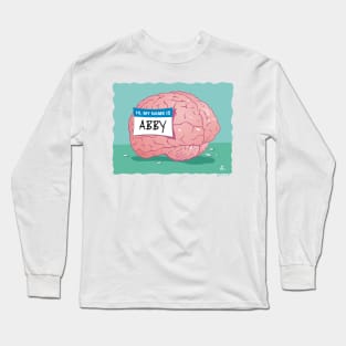 Abby Normal (rectangle) Long Sleeve T-Shirt